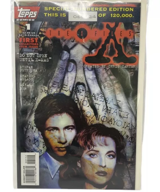 The X-Files #1 Topps Comics Special Numbered Edition /120000