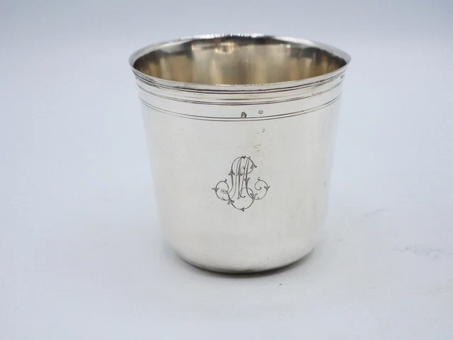 Timbre Rare - Tulipe En Argent Massif - France Paris 1784 - Époque 18ème Siècle