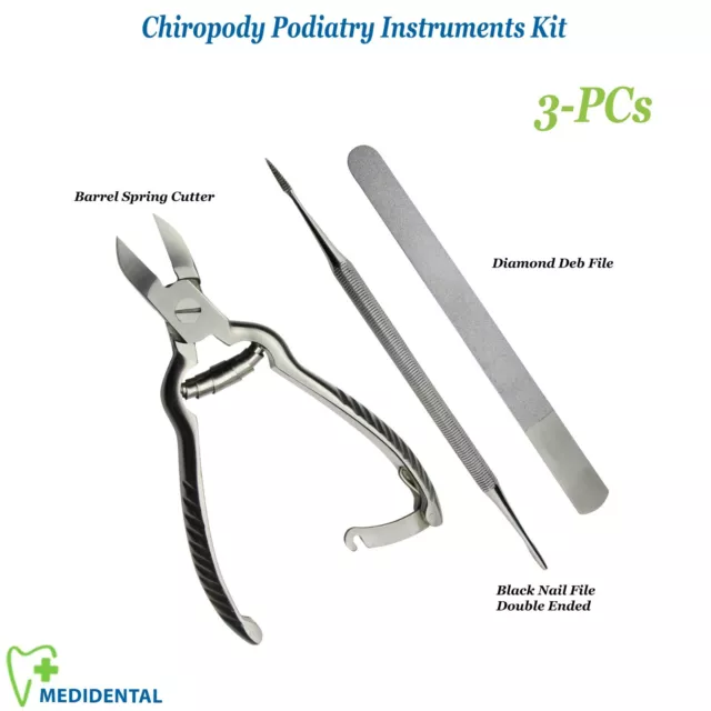 Baril Ressort Clou Coupeur Podologie Soins Du Pied Main & de Incarnés Outils