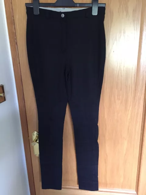 Ladies Caldene 4 Tech Jodhpurs Black Size 28” LONG