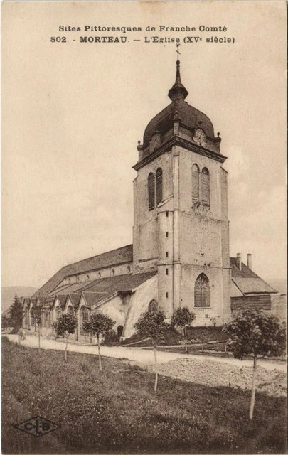 CPA MORTEAU L'Eglise (1115400)