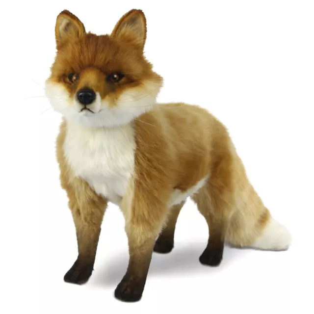 Hansa - Standing Fox - Realistic Cute Soft Animal Stuffed Plush Toy - 46cm