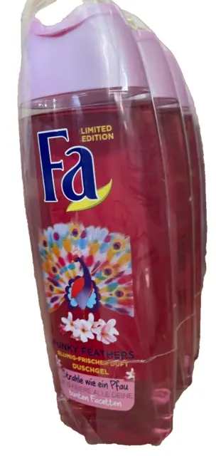 (9,93€/L) FA Duschgel Funky Fruits mit blumig-frischem Duft (6 x 250 ml)