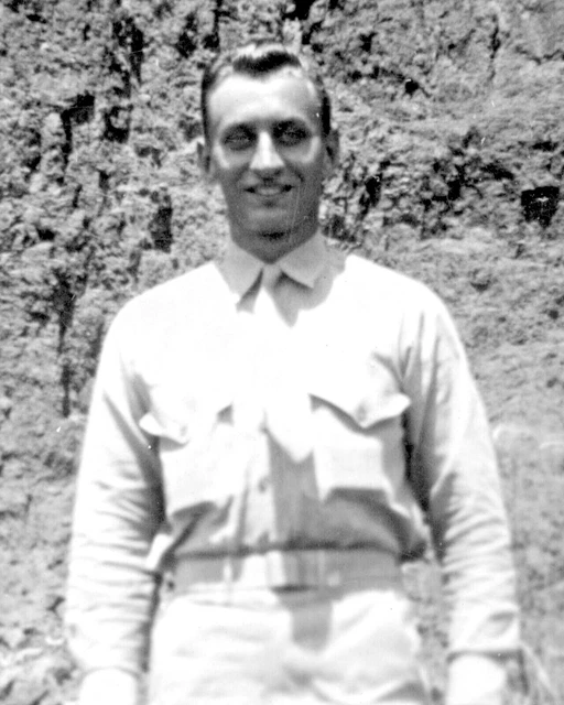 ORIGINAL VINTAGE PHOTO Hawaii Military Men Male Uniform 40's 40s WW2