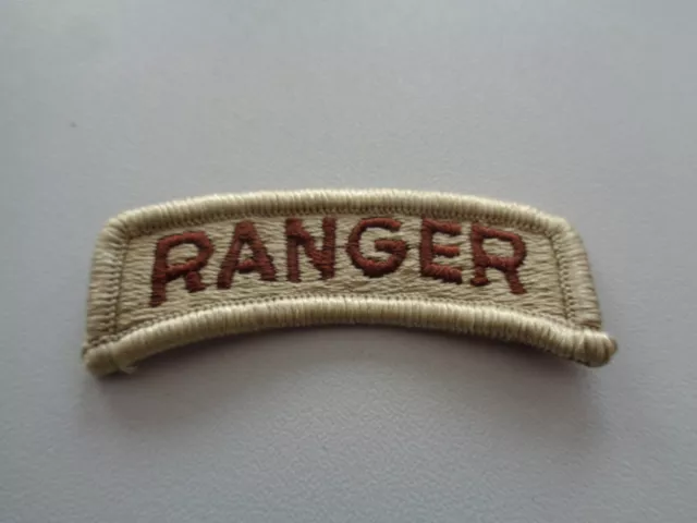 US Airborne Tab Aufnäher Patch desert RANGER