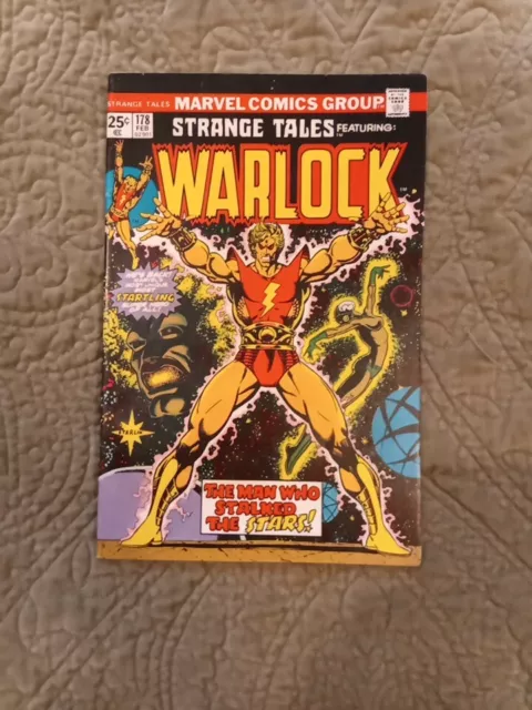 Strange Tales #178 Key Marvel Bronze Jim Starlin Warlock Starts 1St Cameo Magnus