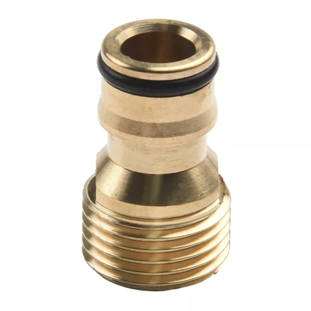 Durable 5x Brass Tap Adaptor Male 12 BSP 12mm Thread Fitting Hose Quick Fit