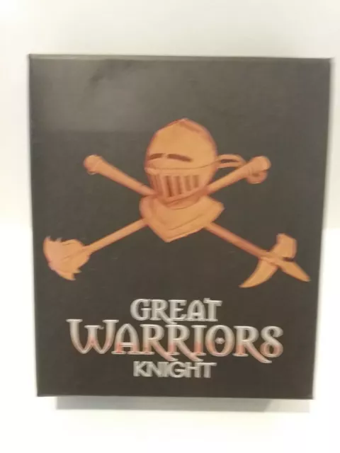 2010 Tuvalu Great Warriors KNIGHT Silver Proof Colorized Coin