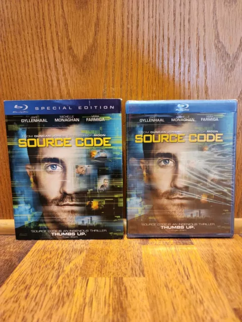 Source Code Blu Ray Special Edition With Slipcover Jake Gyllenhaal Brand New