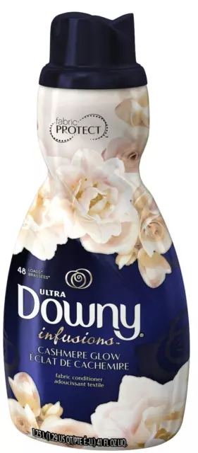 Downy Ultra Infusions Cashmere Glow Liquid Fabric Conditioner 41 oz