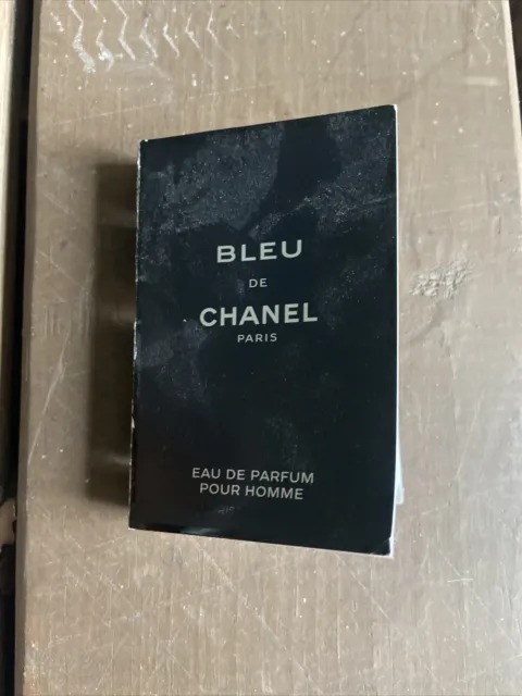 Chanel Bleu De Chanel EAU De PARFUM Pour Homme Men's Sample Spray .05oz,  1.5ml