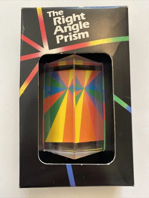 Vintage Tedco Right Angle Prism Science Exploration Educational 1986 USA