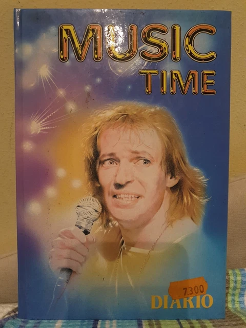 Vasco Rossi Music Time Diario Anni 80!! Rarissimo Nuovo!!il Blasco!