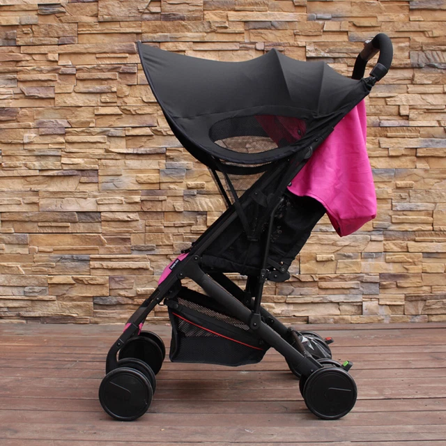 Foldable Baby Stroller Widen Sun Shade Awning UPF50+ Anti UV Canopy Universa FS1