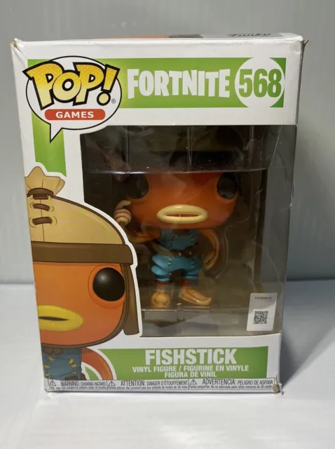  Funko Pop! Games: Fortnite - Fishstick, 3.75 inches