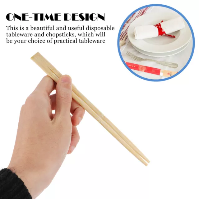 40 Pcs Separated Chopsticks Party Treated One Time Tableware 2