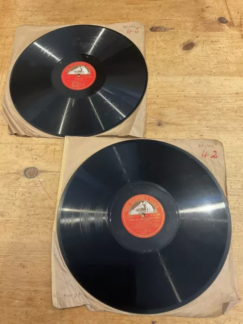 Pair of 78rpm HMV Records - Beniamino Gigli, D.B.1002 and D.B.1902