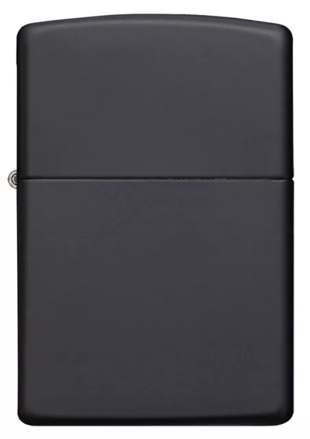 Zippo Classic Black Matte Windproof Pocket Lighter, 218 2