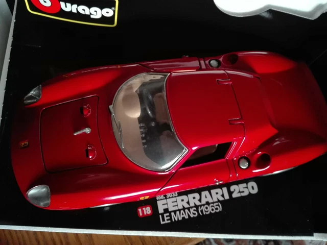 1965 Pierre Dumay French Ferrari 250LM Le Mans Pits 24 Hours 2nd FL