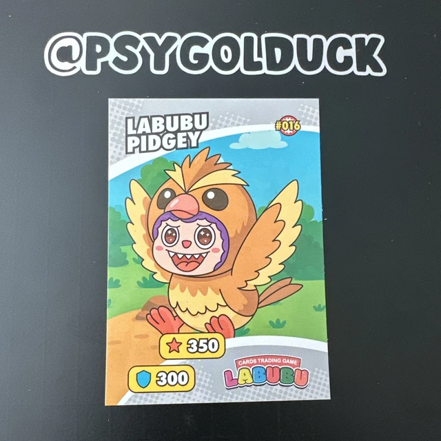POKEMON SAMMELKARTE LABUBU Pidgey EUR 6,82 - PicClick DE