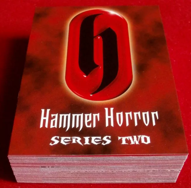 HAMMER HORROR - Series Two - OFFICIAL BINDER + BASE SET - Strictly Ink 2010