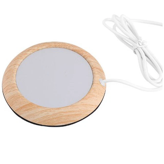 Electric USB Cup Warmer Heating Pad Coaster Tea Coffee Mug Heater Mat Winter