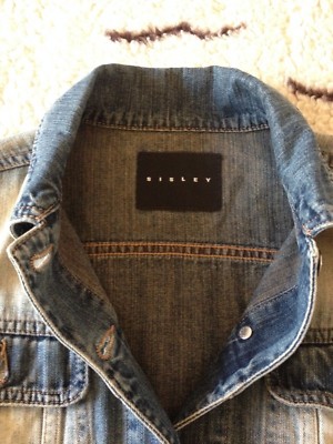 GIUBBOTTO IN JEANS Sisley donna - Jeans jacket Sisley woman EUR 14,00 -  PicClick IT