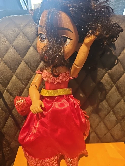 DISNEY ELENA OF Avalor Doll Singing Dancing Jakk’s Pacific 14” Works