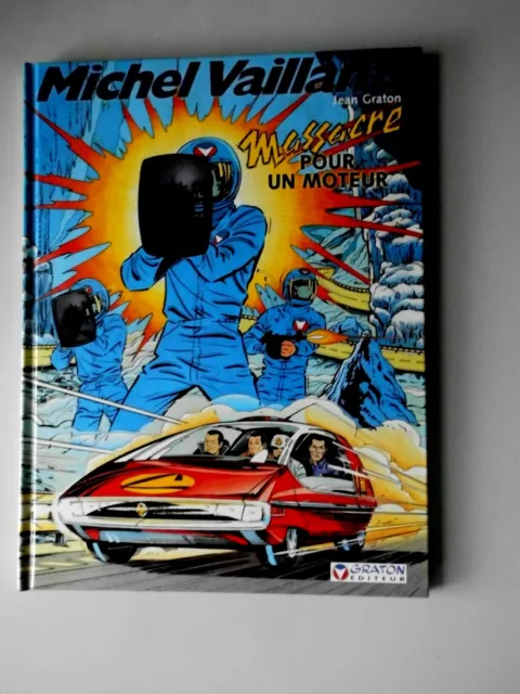 Comic Michel Vaillant Band 21Massacre pour un Moteur belgisch von 2002 Hardcover