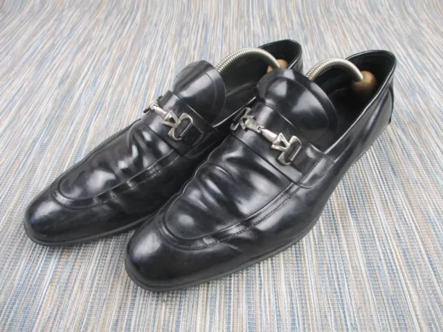 Versace collection hotsell polished derby shoes