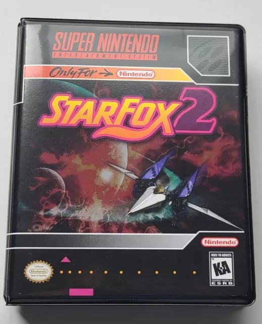 * Rare* Star Fox BOX ONLY Super Nintendo SNES. Fantastic Condition High  Gloss