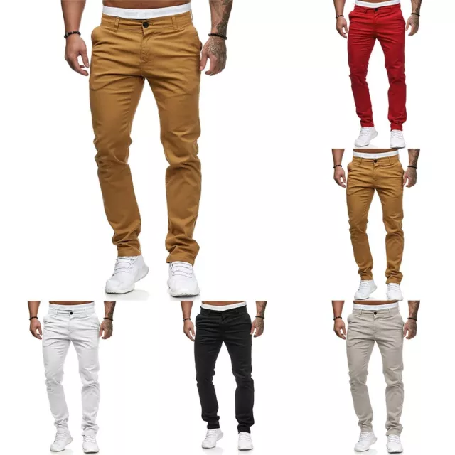 Male Mens Jeans Clothes All Waist Sizes Autumn Chinos Trousers Dress Holt