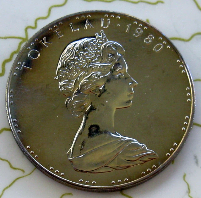Coin Tokelau $1.00 1980 Bu 175-2