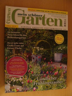 MEIN SCHÖNER GARTEN Gartenmagazin Heft Magazin Tipps Pflanzen April