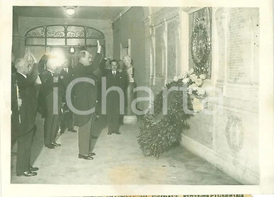 1930 ROMA FRANCESCO LUDOVISI alla lapide dei Caduti del