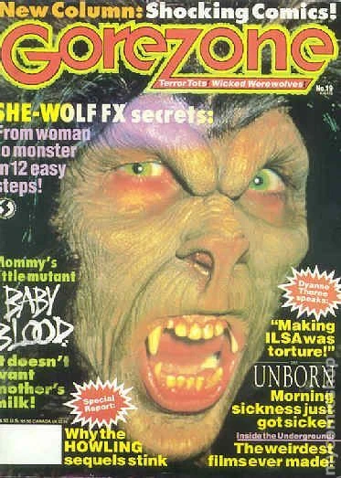 Gorezone #19 FN 1991 Stock Image