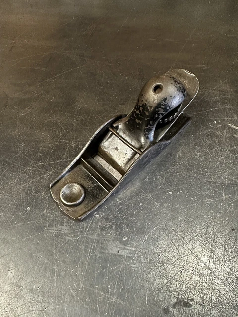 Vintage Stanley No. 102 Block Plane Woodworking Made in USA