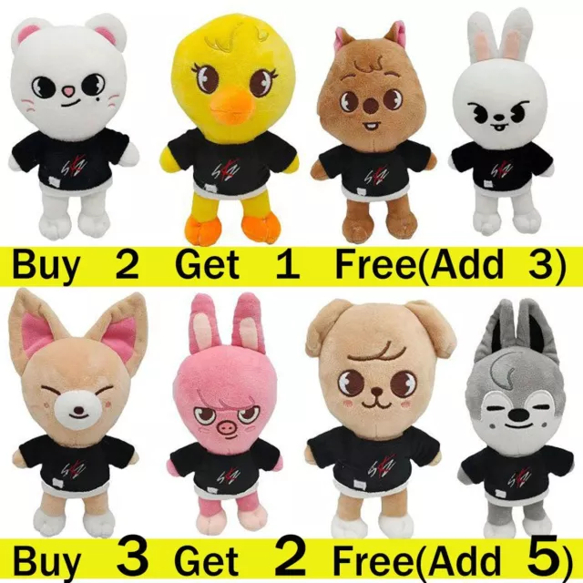 Animals Stray Kids Skzoo 20cm Cartoon Stuffed Plush Toy Cute Soft Doll Gift Toy