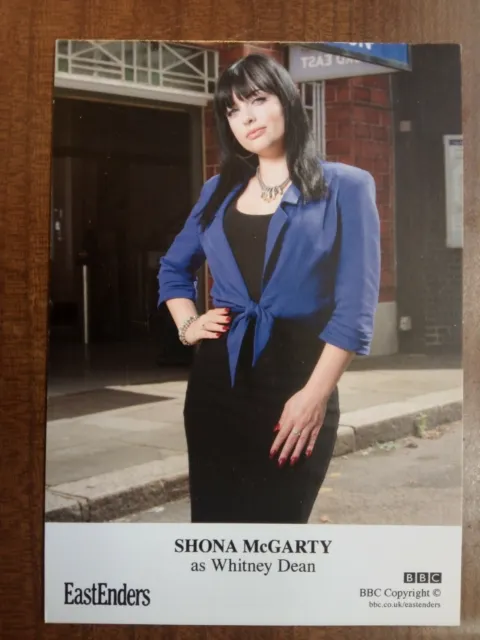 SHONA MCGARTY *Whitney Dean* EASTENDERS NOT SIGNED FAN CAST PHOTO CARD FREE POST