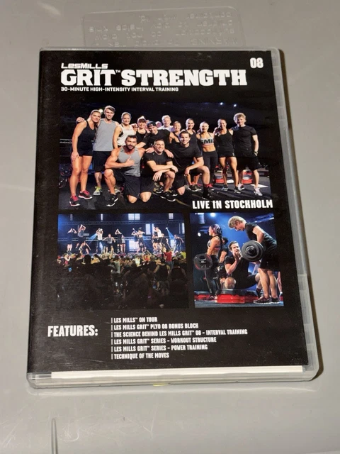レズミルズ【GRIT PLYO07】CD DVD コリオ　スコアシート LES MILLS GRIT Plyo 8 08 Eight DVD & CD (2014) 30-Minute High