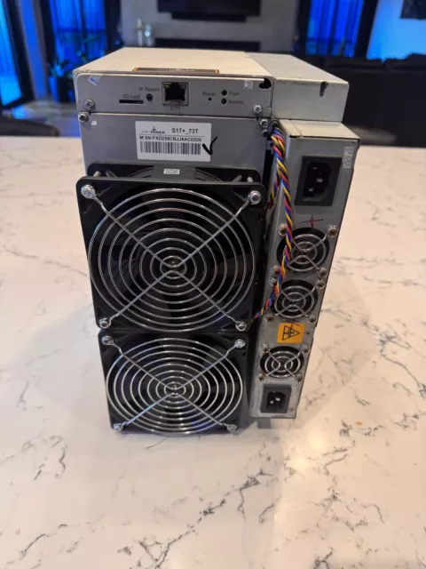 S17+ Bitmain Antminer 73TH Bitcoin Miner