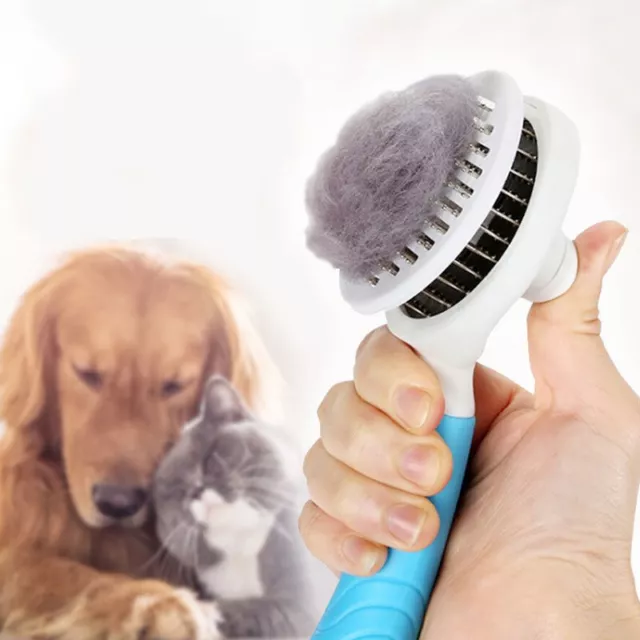 Combs Dog Hair Remover Grooming Pet Hair Trimmer Comb Cat Grooming  BrushB-wf