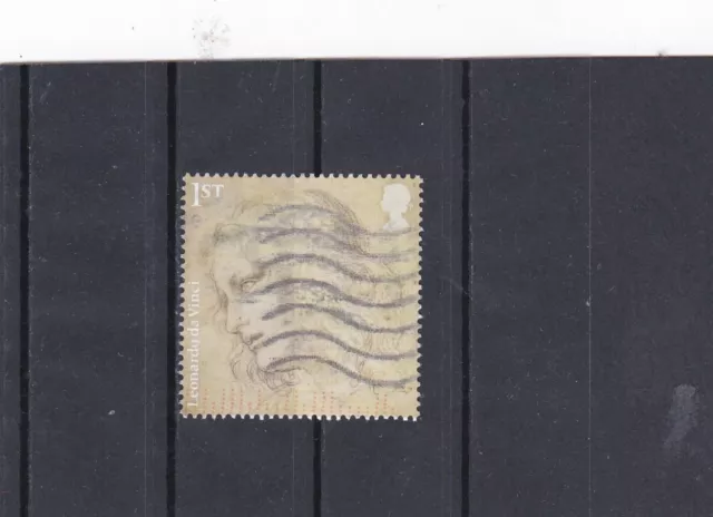 Briefmarke Stamp England GB  schöne Marken Leonardo Da Vinci 7078