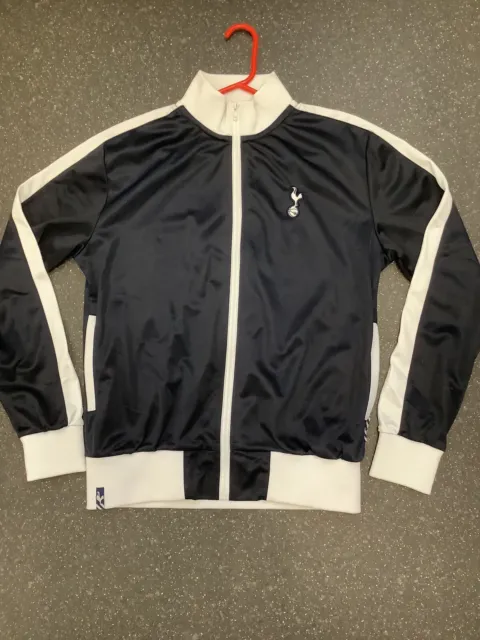 Tottenham Hotspur Mens Jacket Track Top Retro OFFICIAL MEDIUM RARE