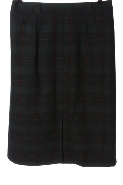 JOBIS Jupe en laine Dames T 44 noir-vert-orange clair style décontracté