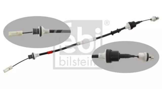 FEBI BILSTEIN 29246 Kupplungsseil Seilzug für SAAB 900 II Cabriolet 900 II