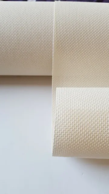 11ct/14ct/16ct/18ct Aida Cross Stitch Fabric Ecru -100%Cotton Free P&P