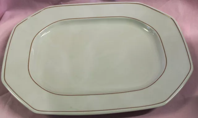 VILLEROY BOCH VB Heinrich Facette Rouge Servierplatte 38x29  Fleischplatte 17404