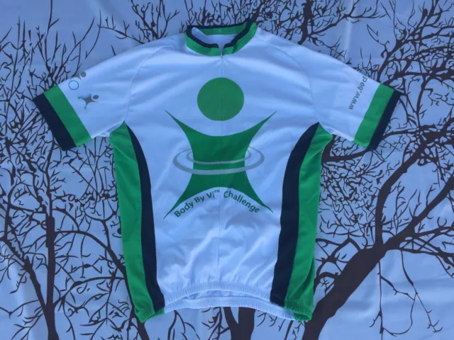 🔥Zaavy Cycle Bike Body Vi Challenge Men XL XLARGE Green White Visalus Science🔥