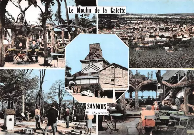 95 - SAN62522 - SANNOIS - Le Moulin de la galette - combier - CPSM 10x15 cm